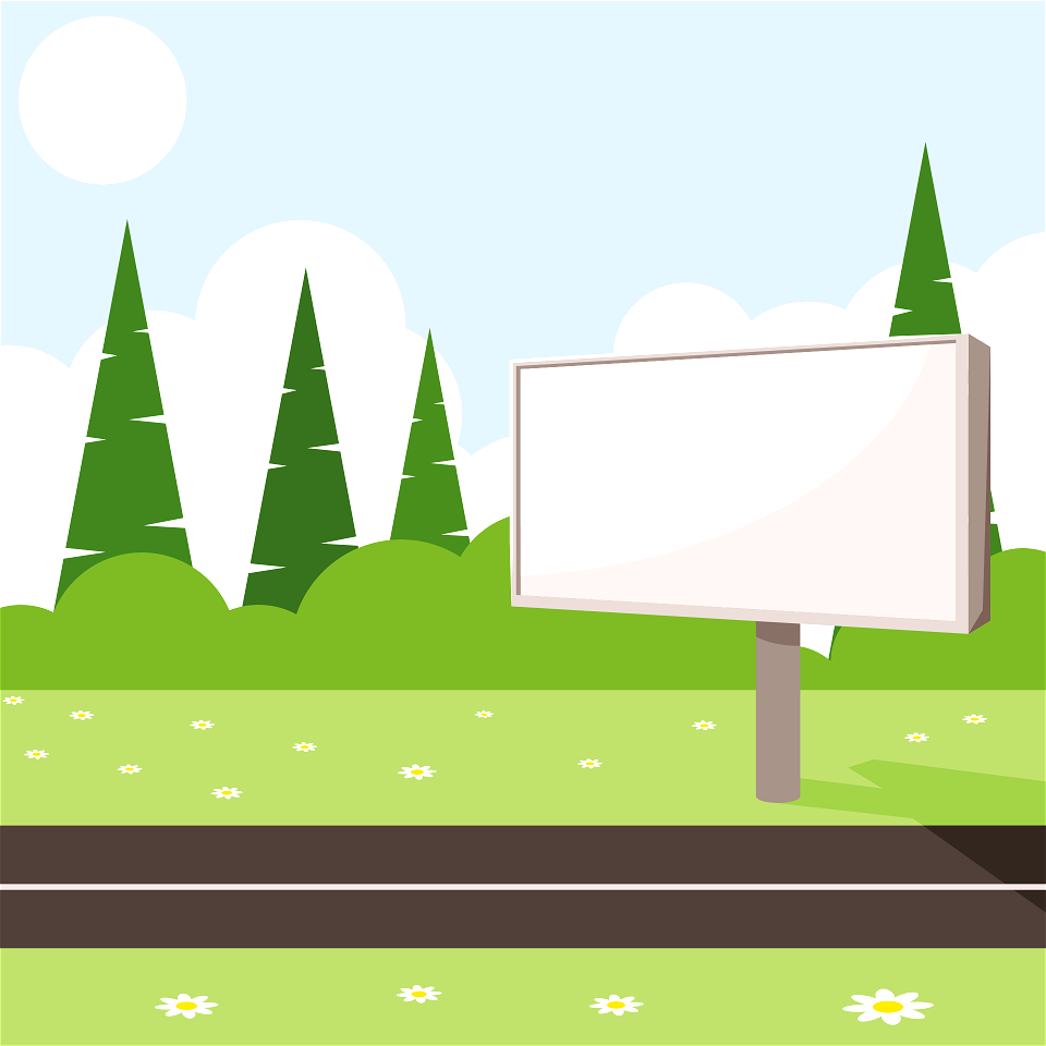 billboard illustration free download