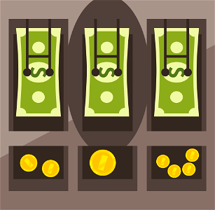 Cash register money. Free illustration for personal and commercial use.