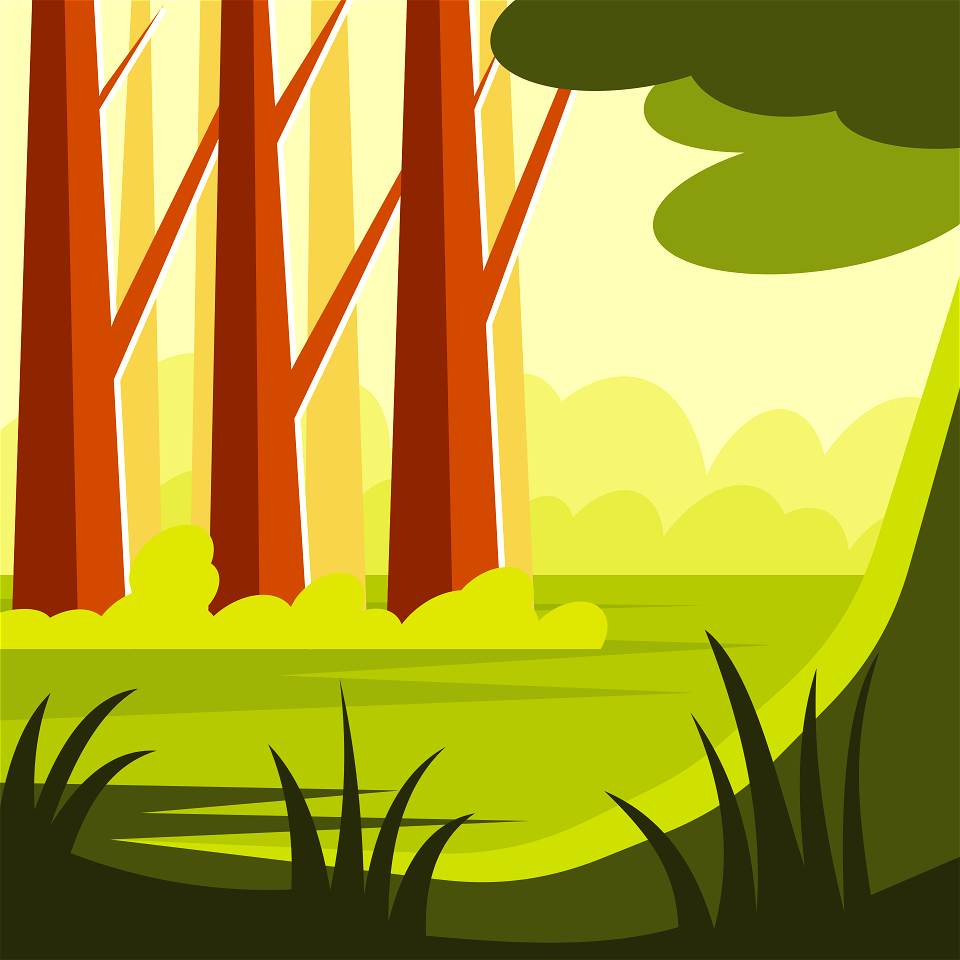 edge-of-forest-free-stock-illustrations-creazilla