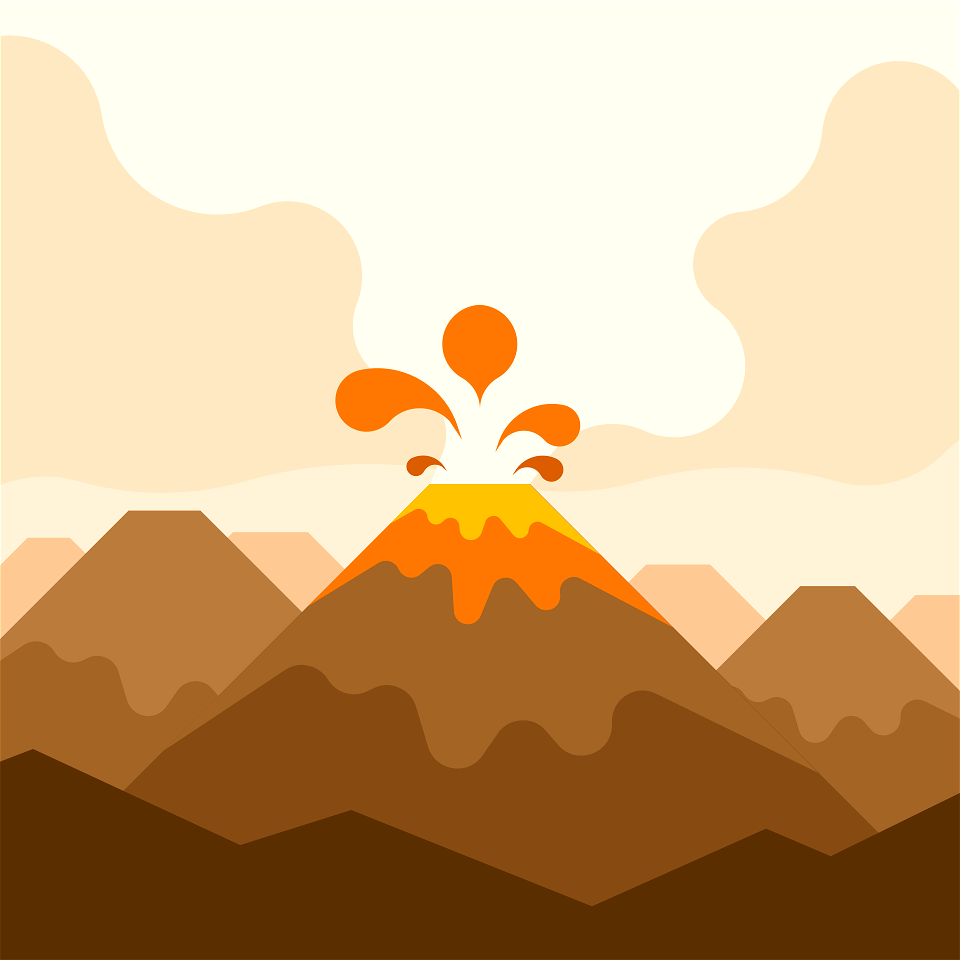 Erupting Volcano 