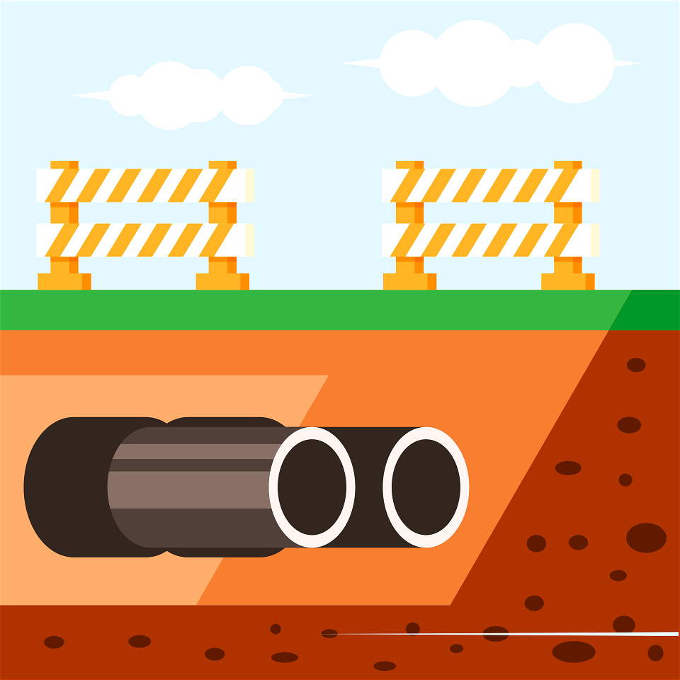 water pipe illustration free download