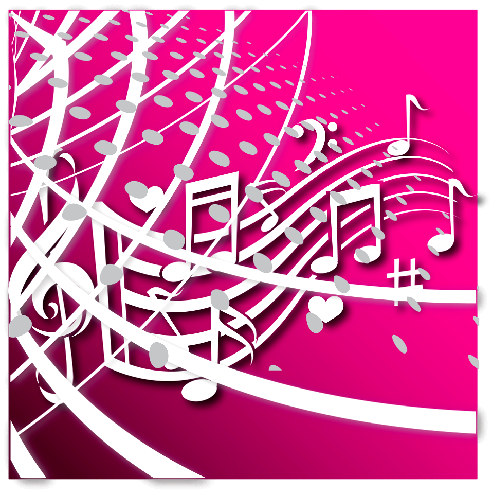 Music theme background. Free illustration for personal and commercial use.