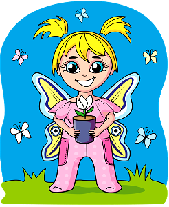 Baby Fairy. Free illustration for personal and commercial use.