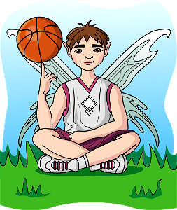 Boy Fairy. Free illustration for personal and commercial use.