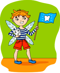 Boy Tooth Fairy. Free illustration for personal and commercial use.