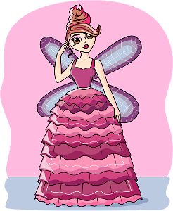 Sugar Plum Fairy. Free illustration for personal and commercial use.