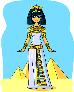 Egypt Princess. Free illustration for personal and commercial use.
