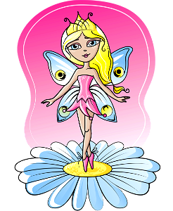 Fairy Princess. Free illustration for personal and commercial use.