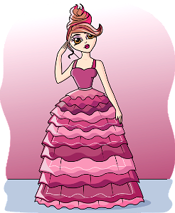 Sugar Plum Woman. Free illustration for personal and commercial use.