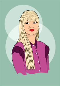 Blackpink Lisa. Free illustration for personal and commercial use.