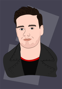 Liam Payne. Free illustration for personal and commercial use.