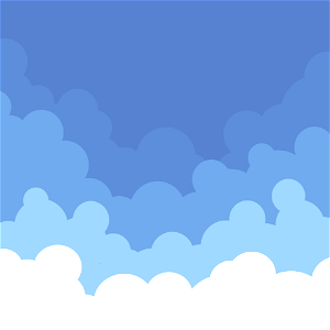 Cloudy Sky. Free illustration for personal and commercial use.