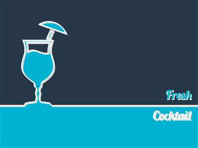 Cocktail Fresh. Free illustration for personal and commercial use.
