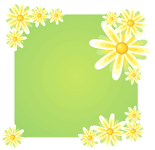 Floral Green. Free illustration for personal and commercial use.