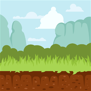 Natural Landscape. Free illustration for personal and commercial use.