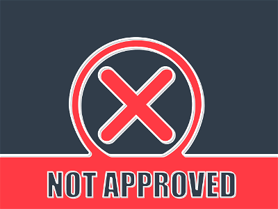 Not Approved. Free illustration for personal and commercial use.