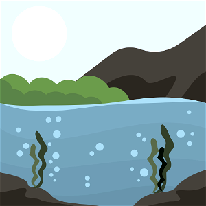 River Water. Free illustration for personal and commercial use.