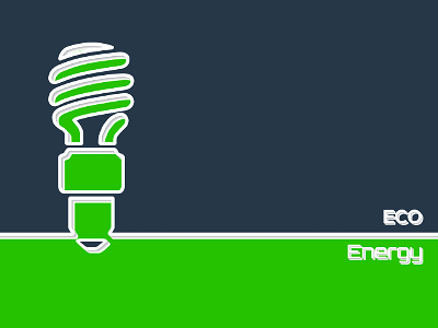 Save Energy. Free illustration for personal and commercial use.