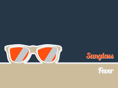 Sunglasses Fever. Free illustration for personal and commercial use.