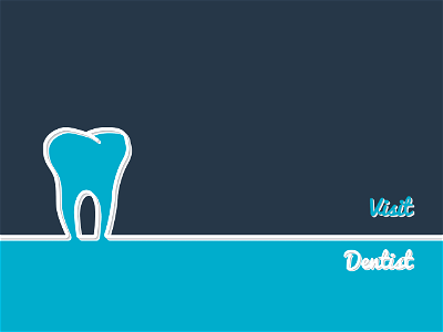 Visit Dentist. Free illustration for personal and commercial use.