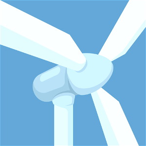 Wind Turbine. Free illustration for personal and commercial use.