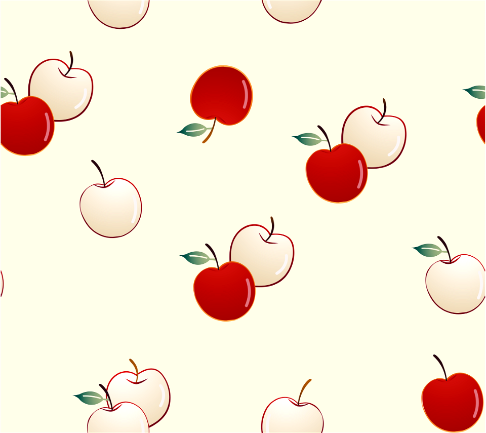 Apples background. Free illustration for personal and commercial use.