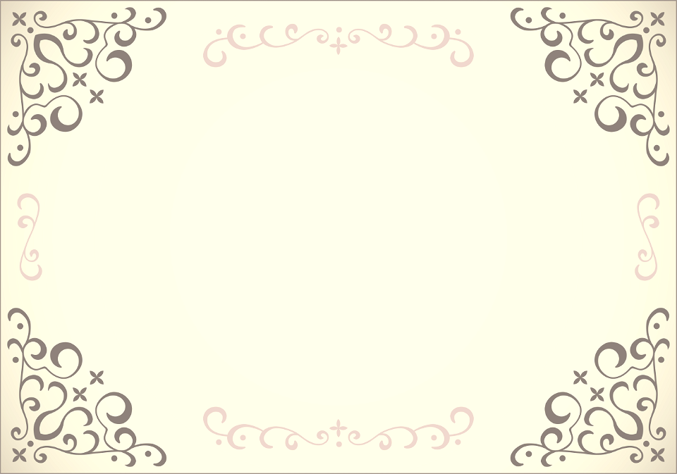 Arabesque frame. Free illustration for personal and commercial use.