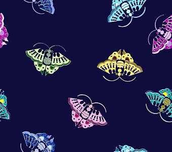 Butterfly pattern backgorund. Free illustration for personal and commercial use.