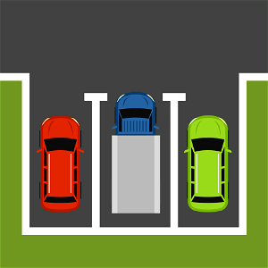 Car parking. Free illustration for personal and commercial use.