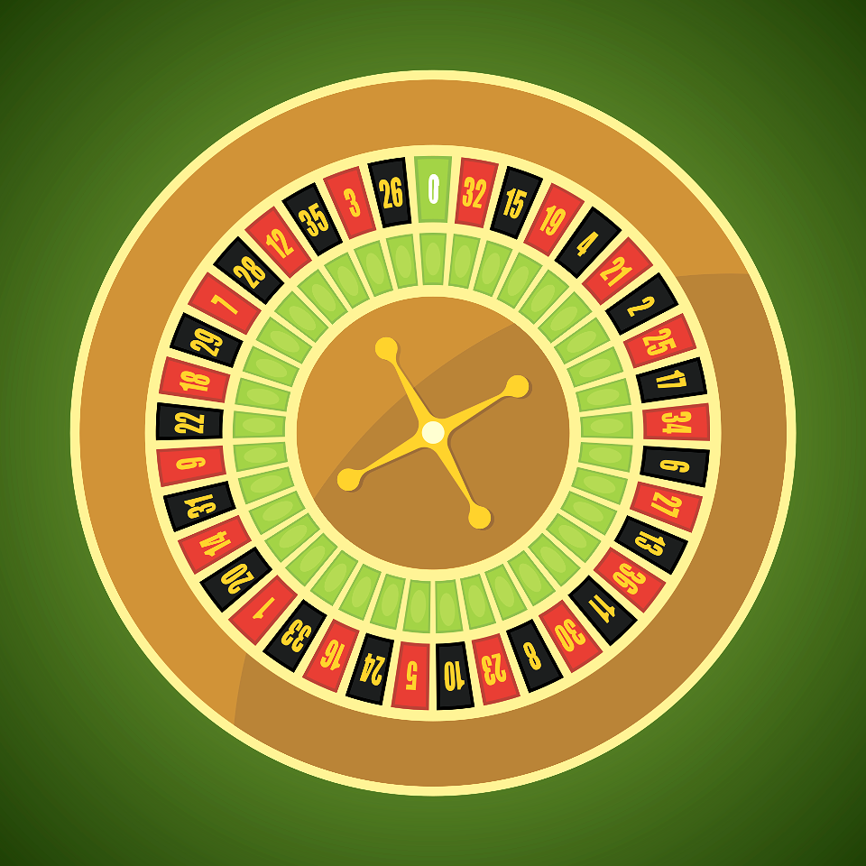 Casino roulette. Free illustration for personal and commercial use.