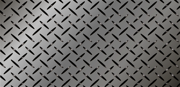 Checker plate. Free illustration for personal and commercial use.