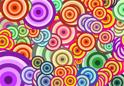 Circle background. Free illustration for personal and commercial use.