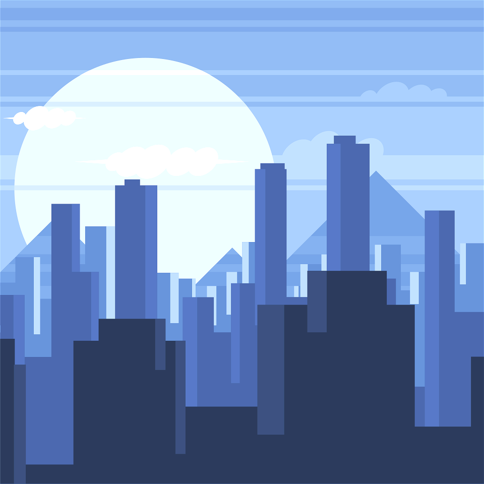 City buildings - Free Stock Illustrations | Creazilla