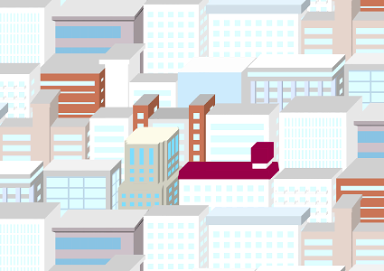 Cityscape. Free illustration for personal and commercial use.