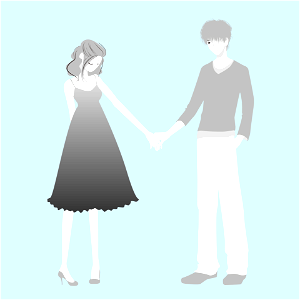 Couple. Free illustration for personal and commercial use.