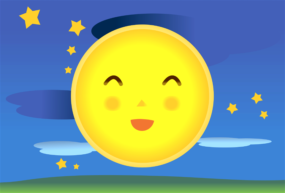 full moon clipart