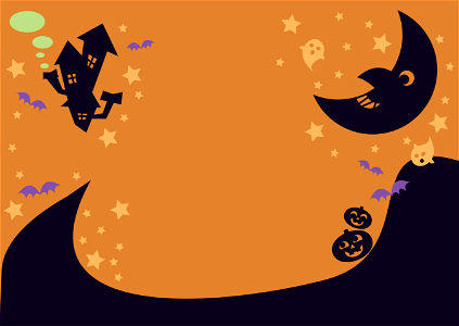 Halloween background. Free illustration for personal and commercial use.