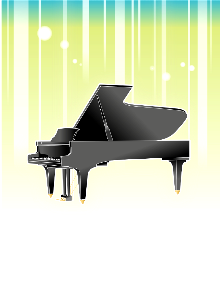 Piano. Free illustration for personal and commercial use.