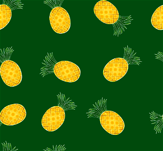Pineapples fruit background. Free illustration for personal and commercial use.