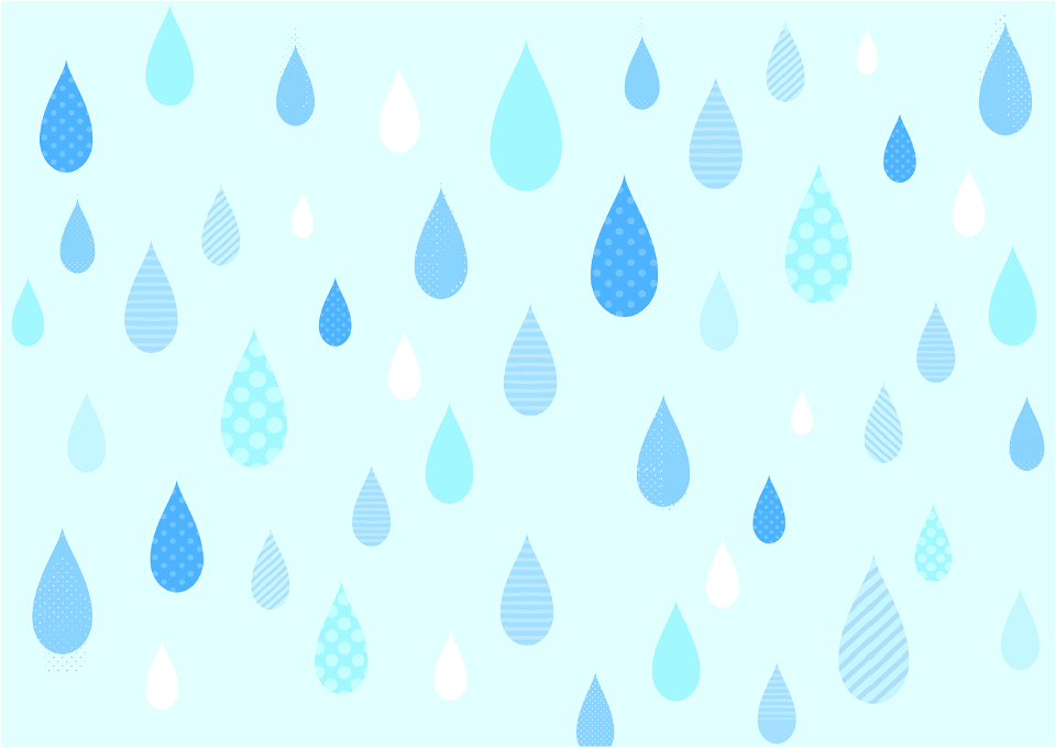 Rain water drop background. Free illustration for personal and commercial use.