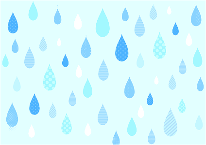 Rain water drop background. Free illustration for personal and commercial use.