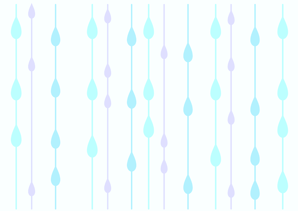 Rain water drops background. Free illustration for personal and commercial use.
