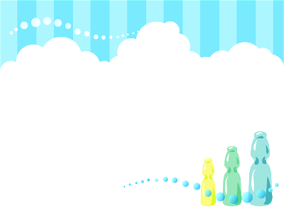 Ramune background. Free illustration for personal and commercial use.