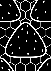 Rice ball background. Free illustration for personal and commercial use.