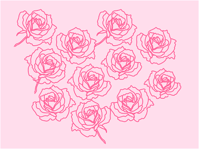 Roses. Free illustration for personal and commercial use.