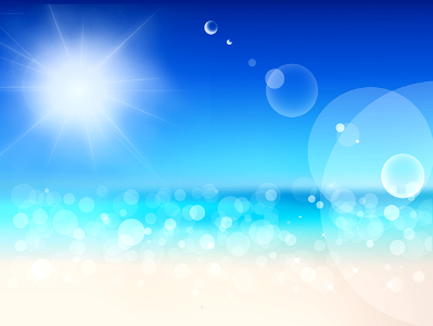 Sea beach sunlight. Free illustration for personal and commercial use.
