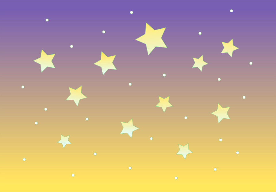 Sky with stars. Free illustration for personal and commercial use.