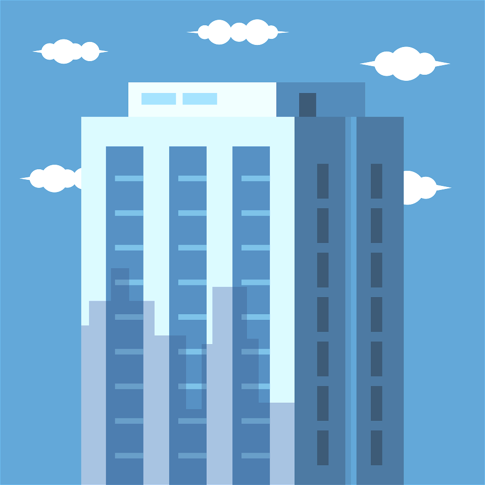 Skyscraper. Free illustration for personal and commercial use.