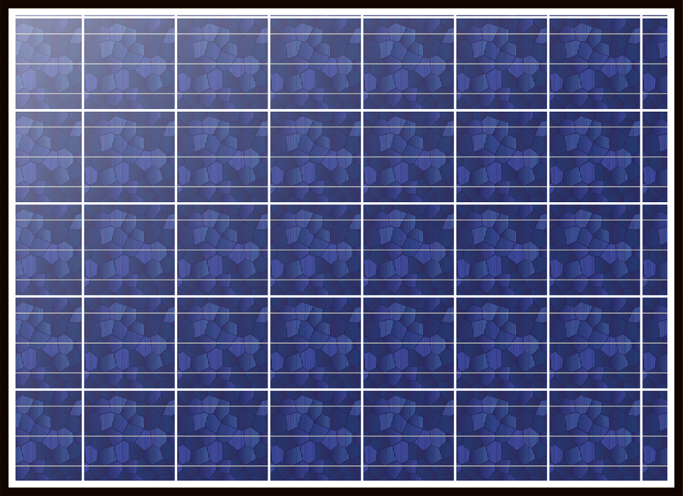 Solar energy panel. Free illustration for personal and commercial use.