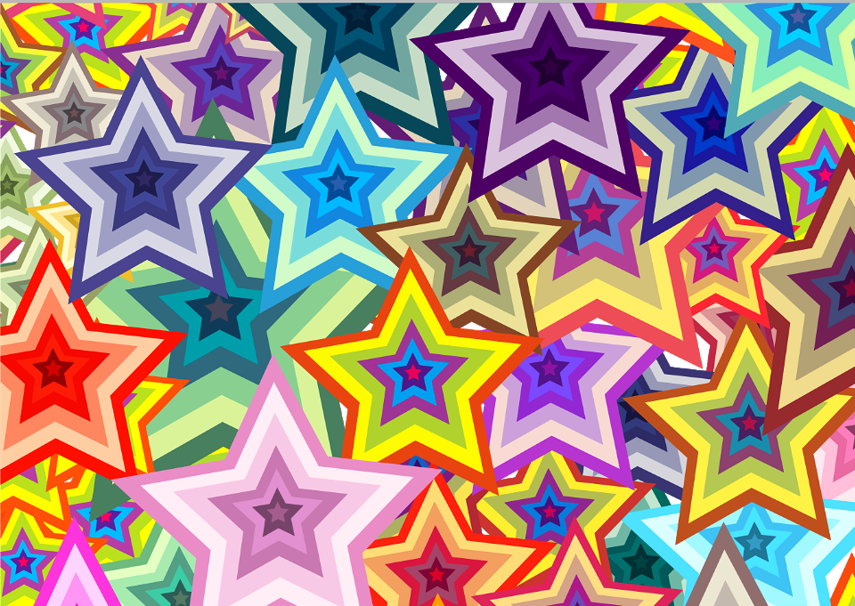 Star background. Free illustration for personal and commercial use.